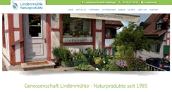 Desktop Screenshot of lindenmuehlebio.ch